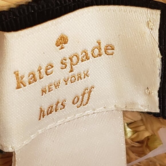 Kate Spade 'That's Bananas' Embroidered Sun Hat, Natural - Picture 13 of 13